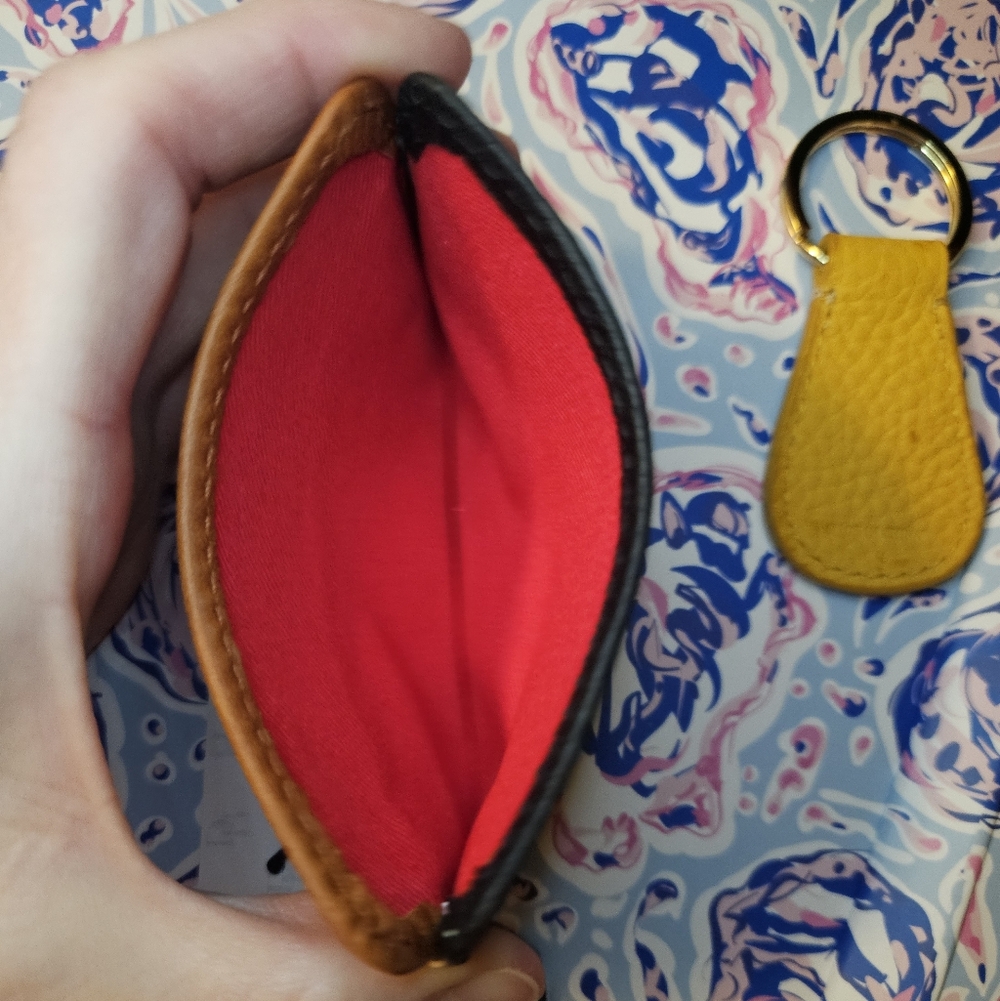 Dooney & Bourke Card Holder & Keychain - Picture 3 of 16